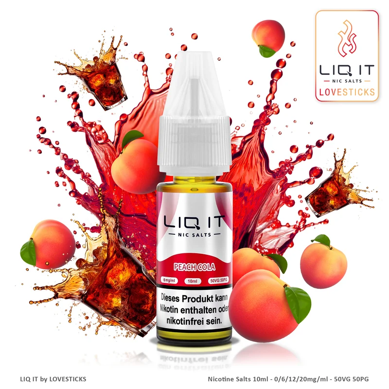 LIQIT - PEACH COLA 6MG/ML
