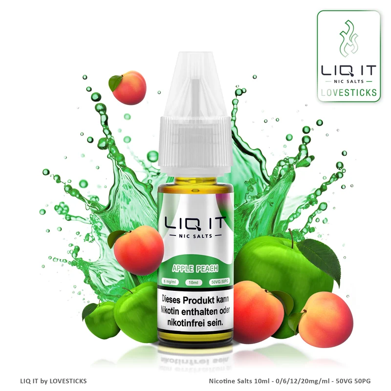 LIQIT - APPLE PEACH 6MG/ML