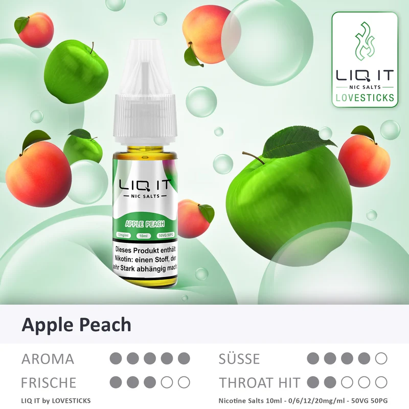 Apple Peach - LIQIT 20MG/ML