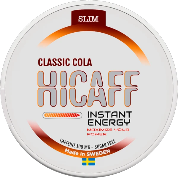 HICAFF Instant Energy Classic Cola 100mg Slim