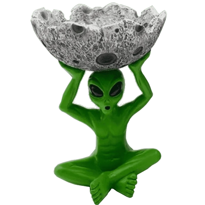 Alien Aschenbecher Meteor