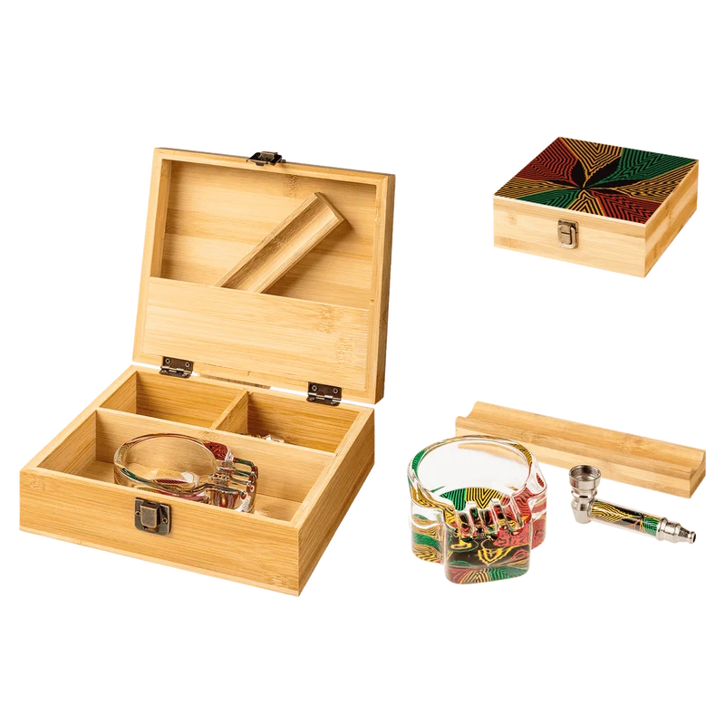 Super Heroes Wooden Storage Box mit Zubehör