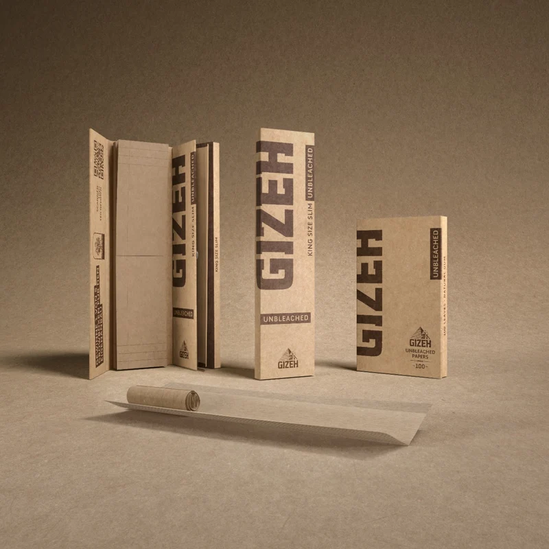 GIZEH Unbleached Active Filter 6 mm (10 x 34 Stk.)