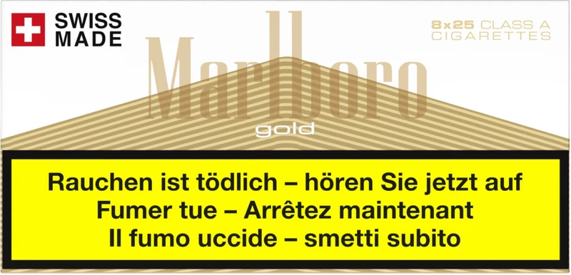 Marlboro Gold Box Big Pack 25 Cigarettes