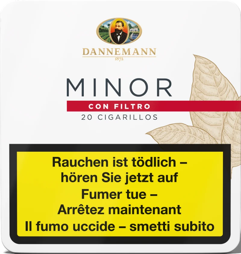 Dannemann Minor mit Filter 20 Stück