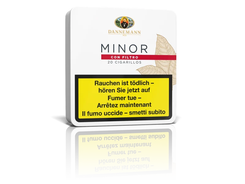 Dannemann Minor mit Filter 20 Stück