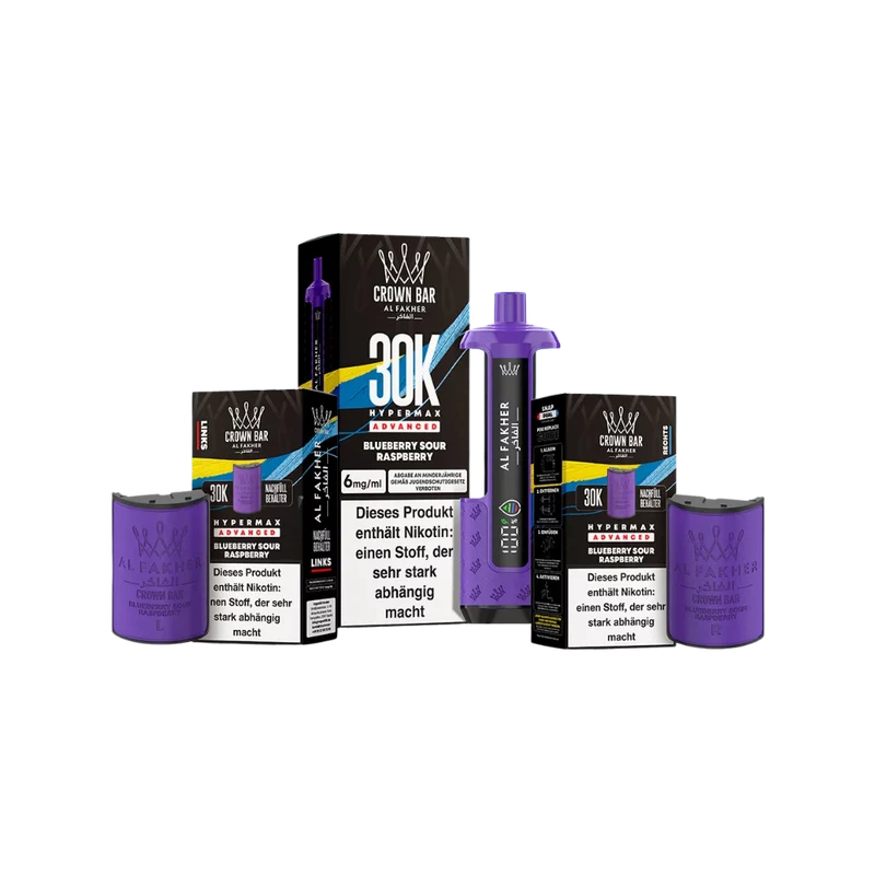 AL FAKHER - 30K Hypermax Blueberry Sour Raspberry Kit