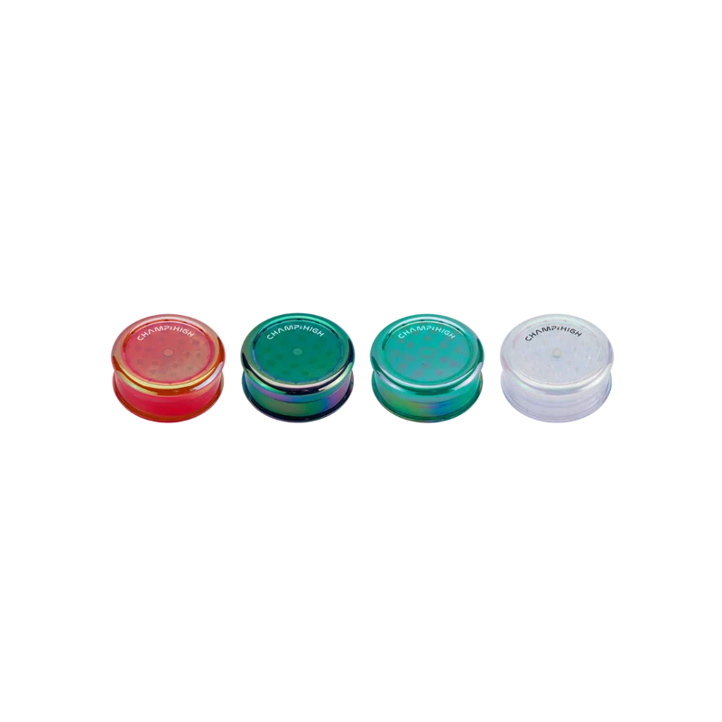 CHAMP HIGH GRINDER - Plastic Rainbow 3-lagig - 61mm