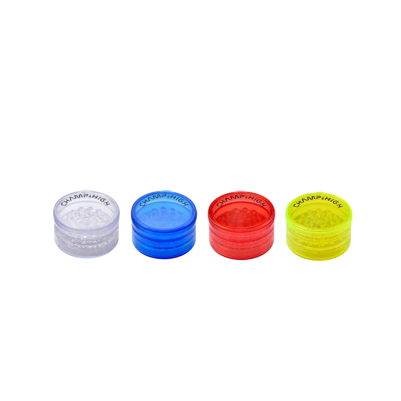 CHAMP HIGH GRINDER - Plastic Colors 4-lagig - 60mm