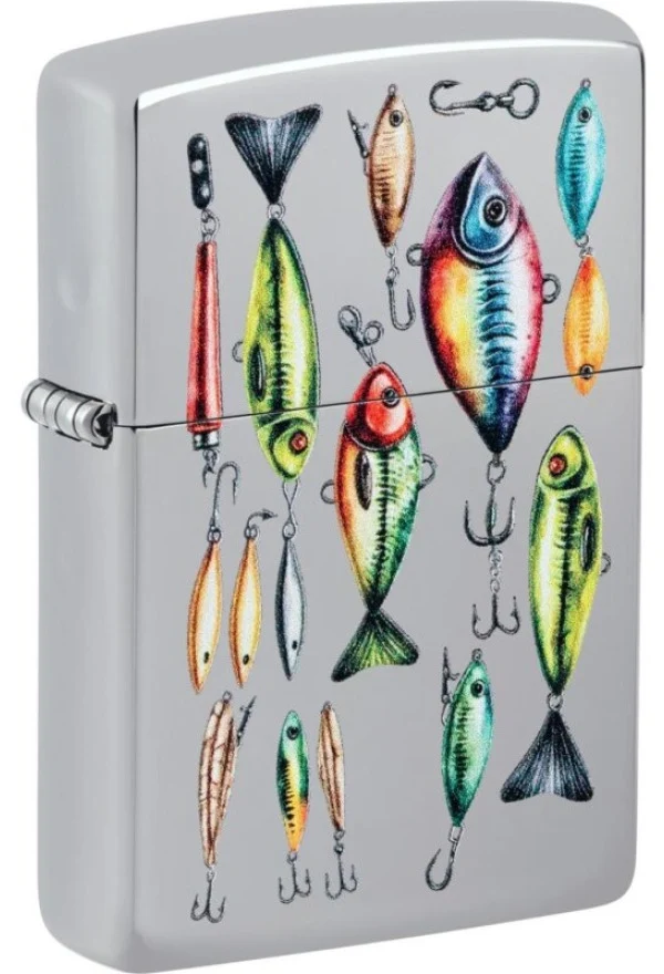 Zippo 250 Fishing Hooks Design