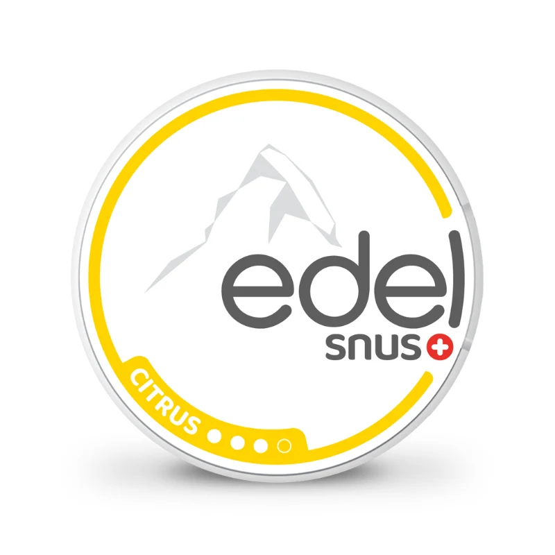 Edelweiss Edel Citrus – Snus mit Zitrusnote, 14 g