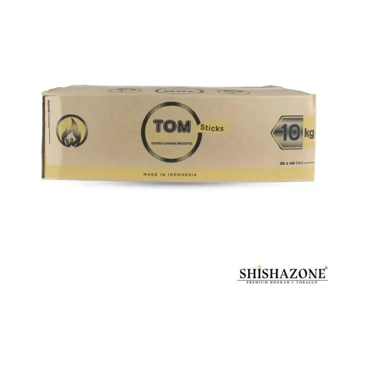 Tom Cococha Kokoskohle – Shisha-Kohle (10 × 1 kg)
