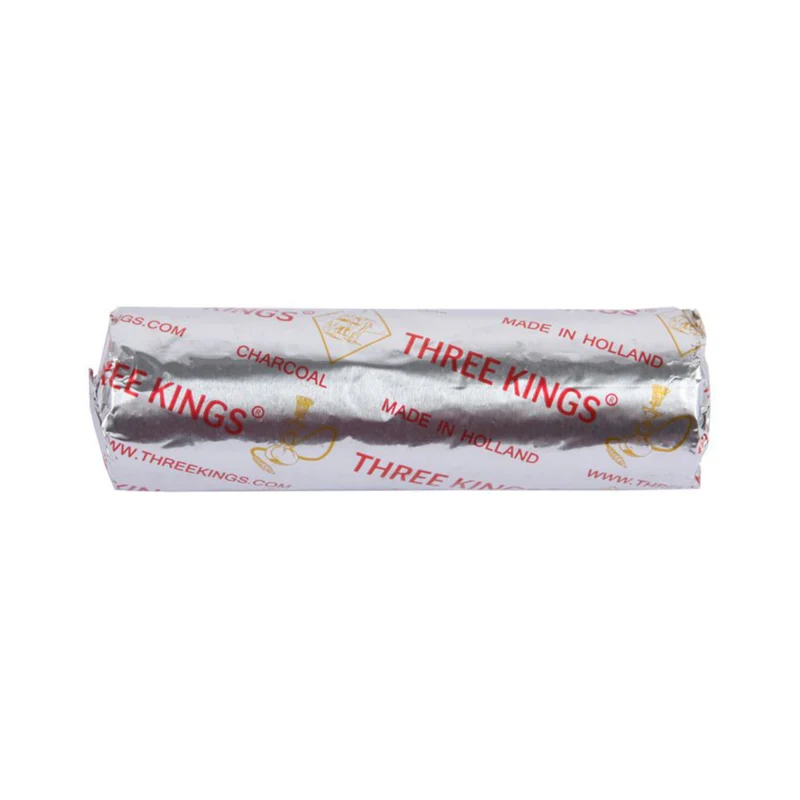 Three Kings Shisha-Kohle 33 mm (10 × 10 Stk.)