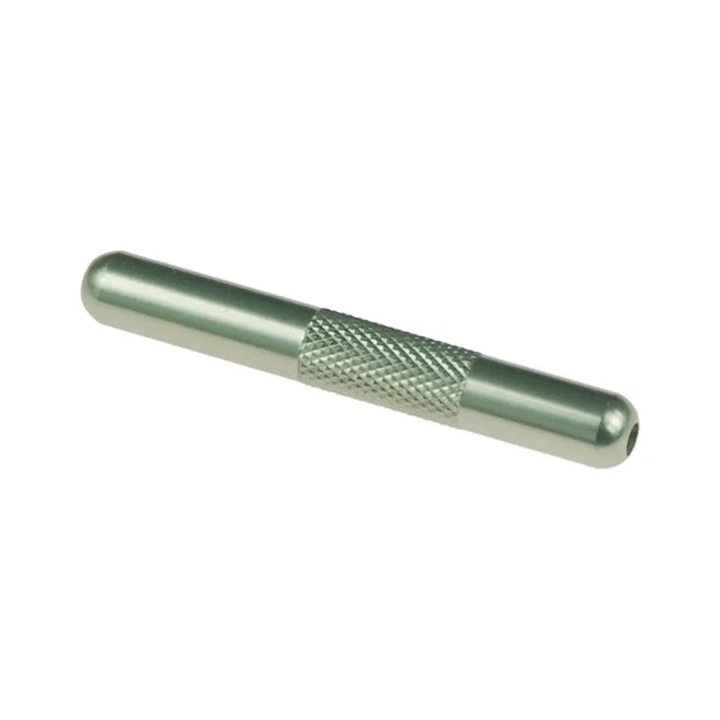 Schnupfrohr Aluminium Grün