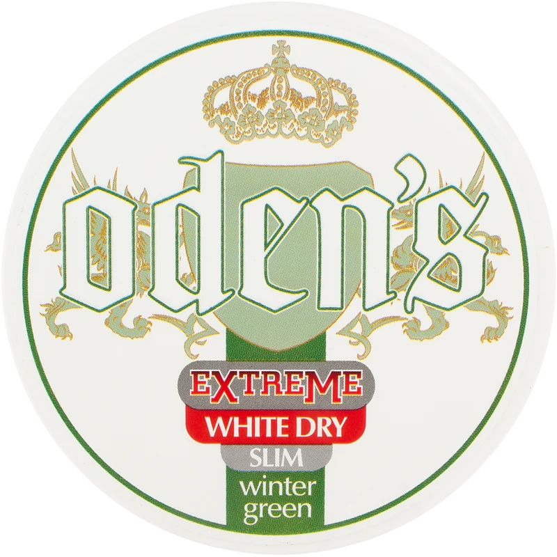Odens Extreme Wintergreen Slim White Dry