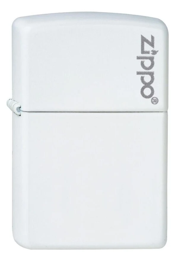 Zippo White with Zippo Logo