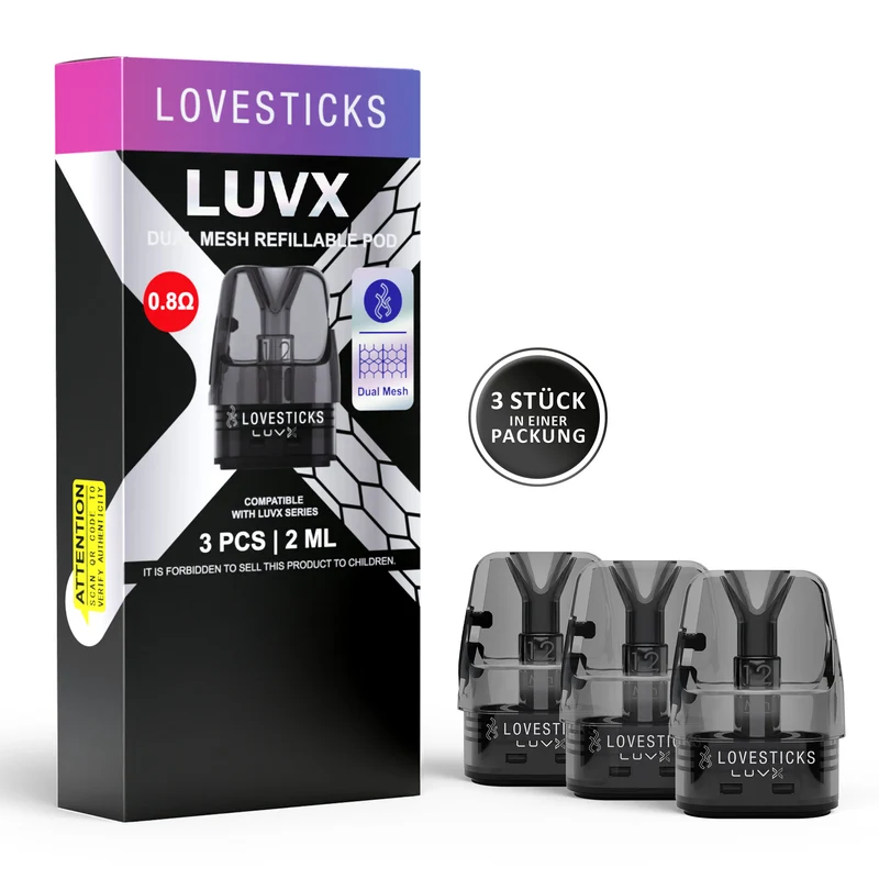 ELFX / LUVX POD (3er - Set) 0,8Ohm