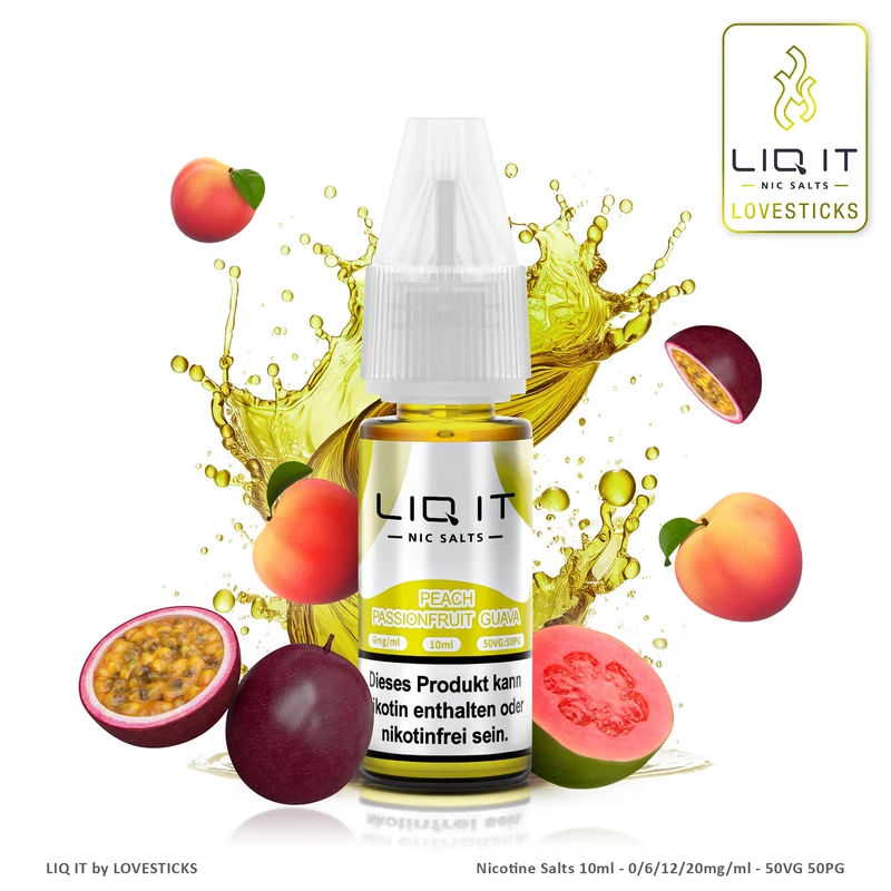 PEACH PASSIONFRUIT GUAVA- LIQIT 6MG/ML