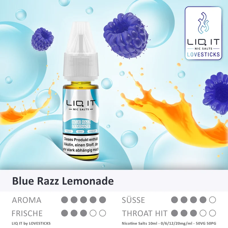 BLUE RAZZ LEMONADE - LIQIT 20MG/ML