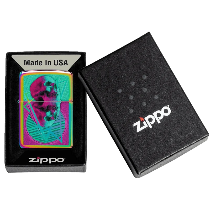 Zippo 60006889 151 Skull Mirrored