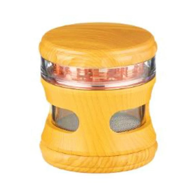 Super Heroes Holz Grinder mit Sichtfenster – 4-teilig 60 mm