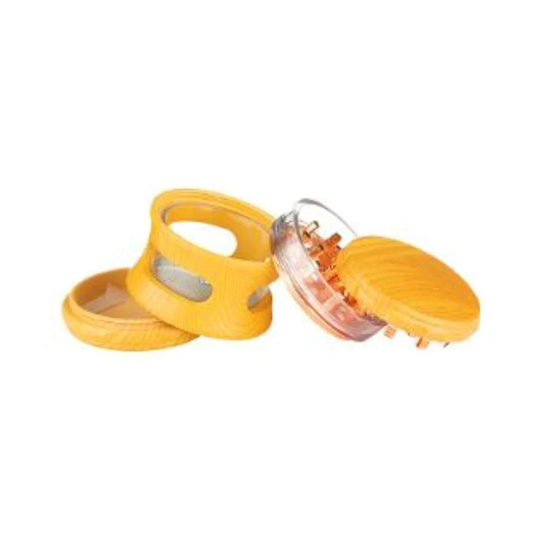 Super Heroes Holz Grinder mit Sichtfenster – 4-teilig 60 mm
