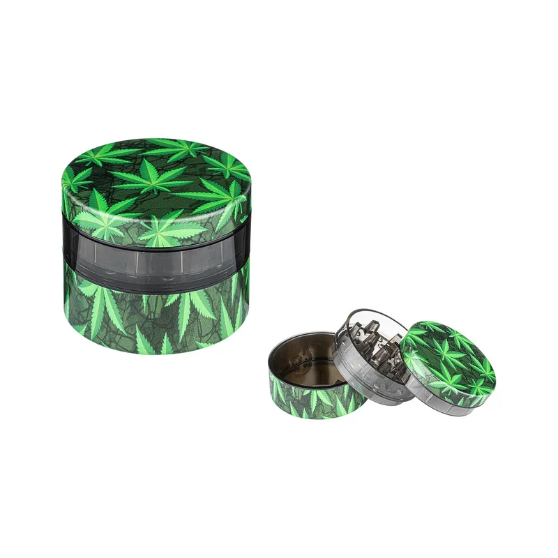 Grinder «Hanfblätter» 3-teilig 54 mm – Dreamliner