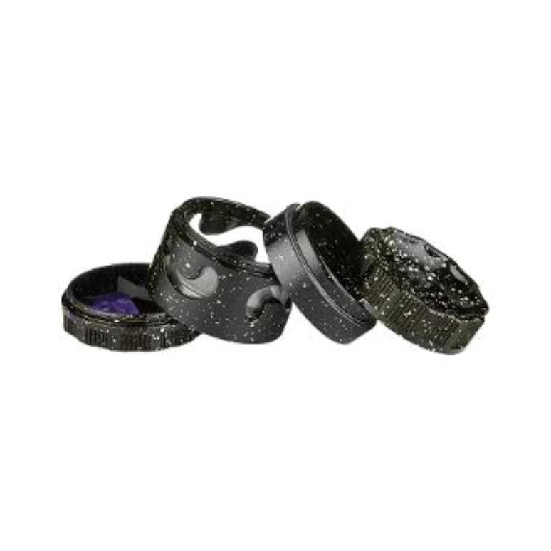 Super Heroes Alu Grinder «Glow in the Dark» – 4-teilig 62 mm