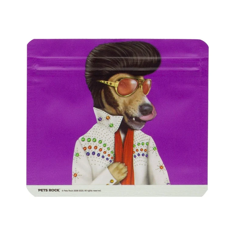 G-Rollz Pets Rock Bag «Vegas» – Zip-Beutel 9×8 cm