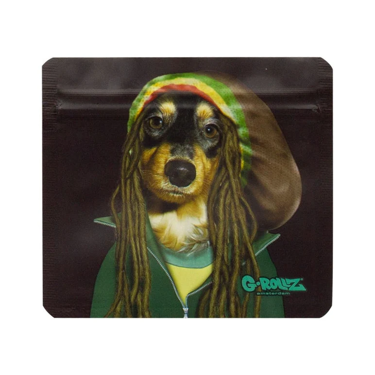 G-Rollz Pets Rock Bag «Reggae» – Zip-Beutel 9×8 cm