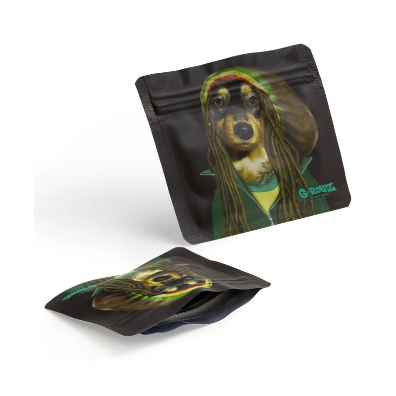 G-Rollz Pets Rock Bag «Reggae» – Zip-Beutel 9×8 cm