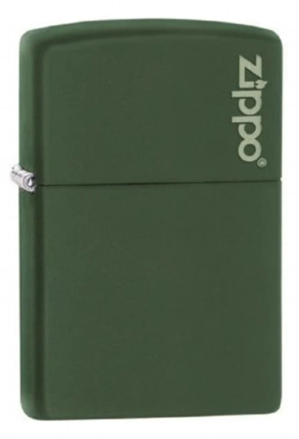 Zippo Green Matte with Logo