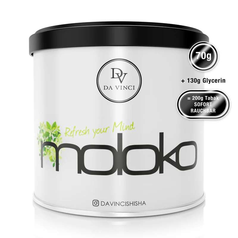 DA VINCI – MOLOKO 70G TABAK