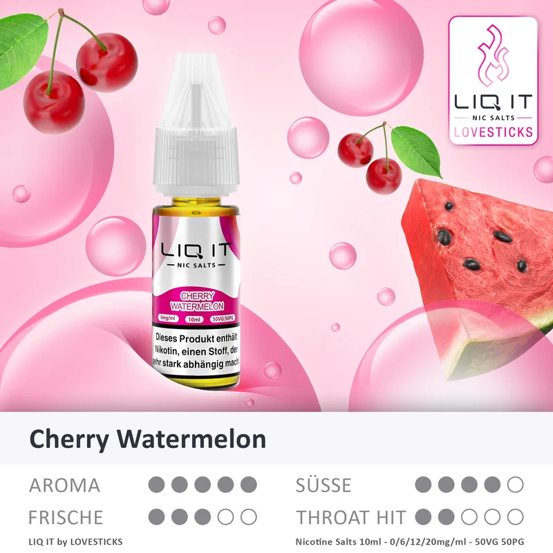 CHERRY WATERMELON - LIQIT 6MG/ML