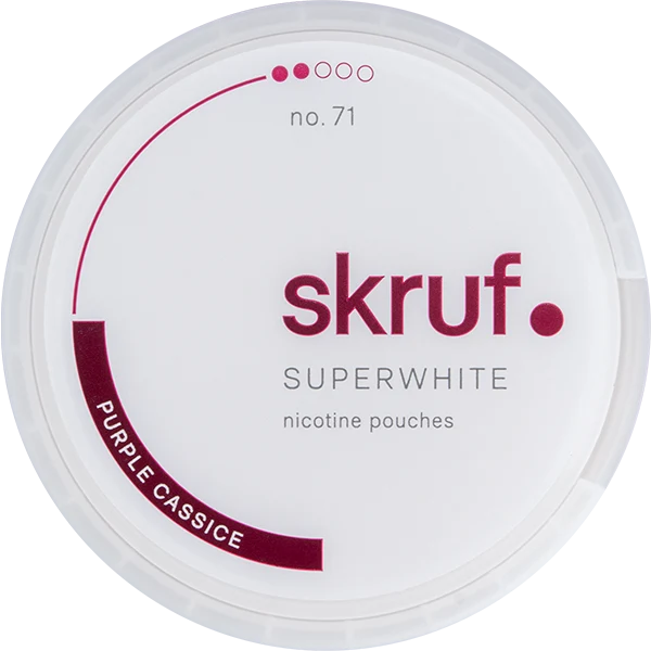 Skruf Superwhite No. 71 Purple Cassice Medium Slim
