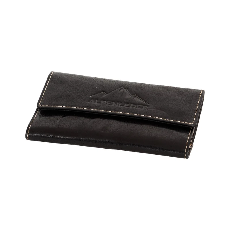 Alpenleder Tabaktasche «Gustl» Ebenholz