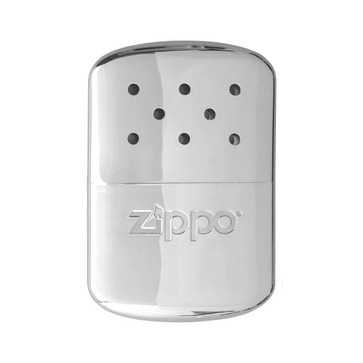 Zippo Handwärmer Gross Chrom – mit Feuerzeugbenzin betrieben