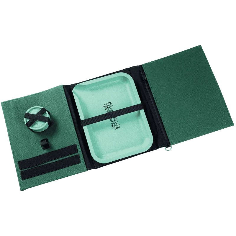HoneyPuff Set Tasche mit Grinder und Rolling Tray