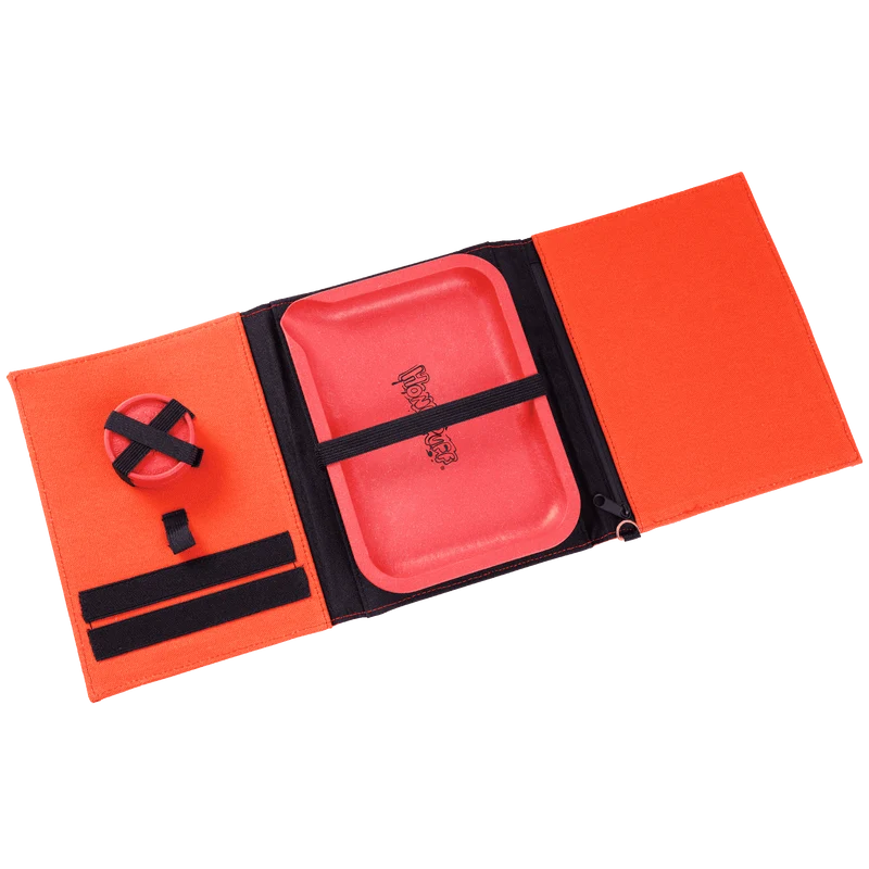 HoneyPuff Set Tasche mit Grinder und Rolling Tray