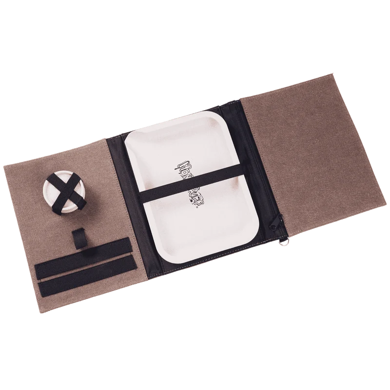 HoneyPuff Set Tasche mit Grinder und Rolling Tray