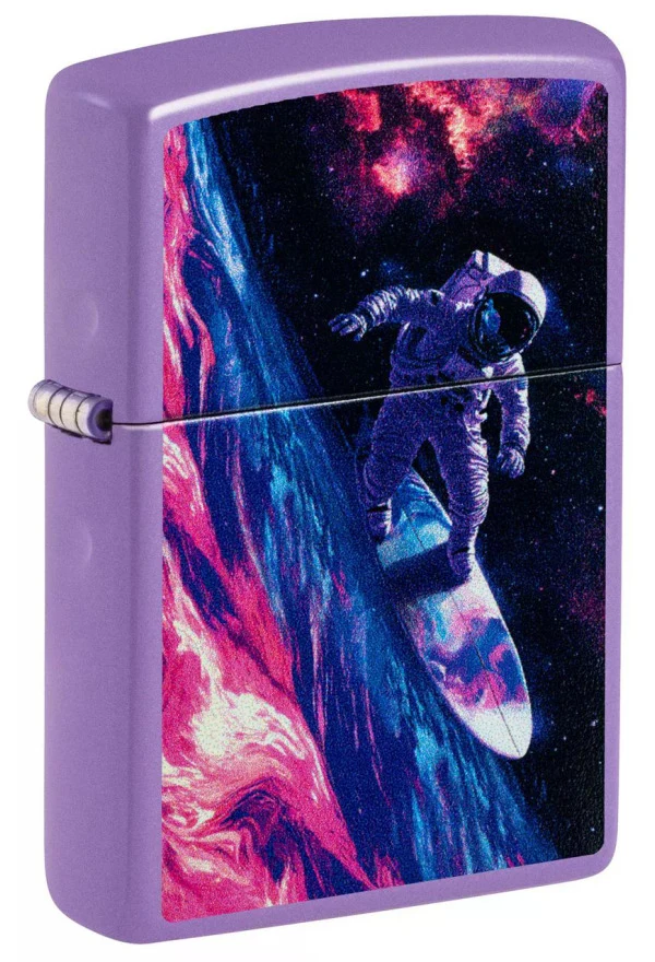 Zippo Surfing Astronaut Design