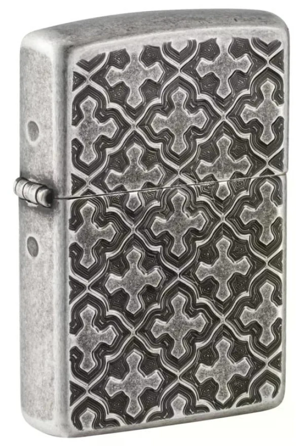Zippo 28973 Cross Pattern Design