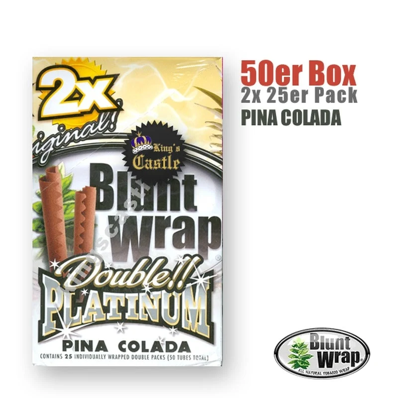 Blunt Wrap Platinum Double – Pina Colada