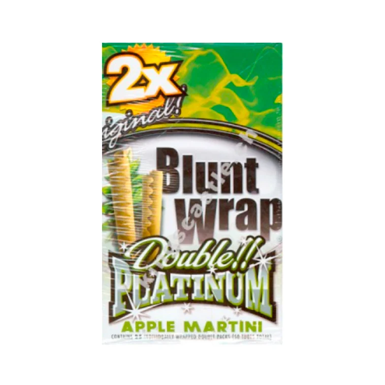 Blunt Wrap Platinum Double – Apple Martini