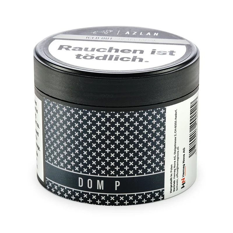 Azlan Iced Out Dom P – Shisha-Tabak (200 g)