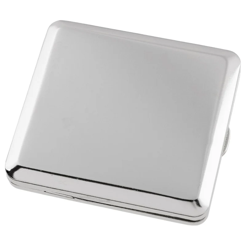 Angelo Cigaretetui - 18 King Size - Chrome Higloss Rubber