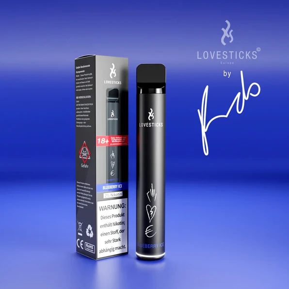 LOVESTICKS BY KURDO - BLUEBERRY ICE - 800 ZÜGE
