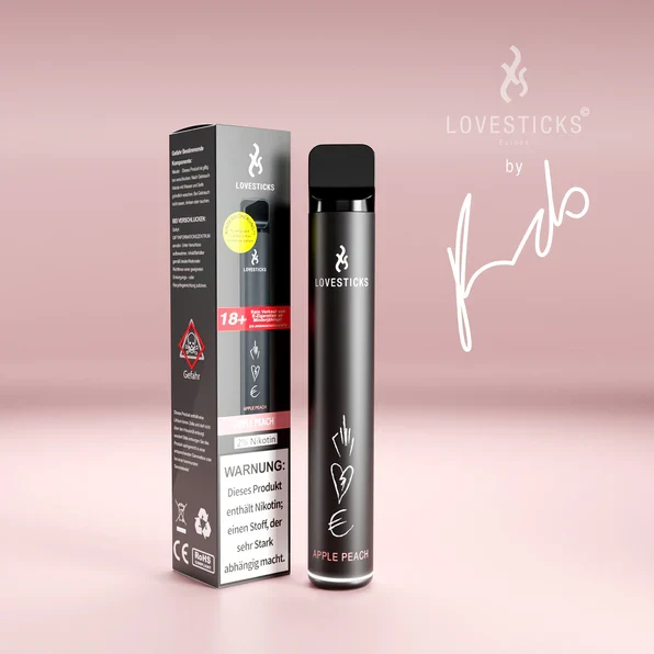LOVESTICKS BY KURDO - APPLE PEACH - 800 ZÜGE