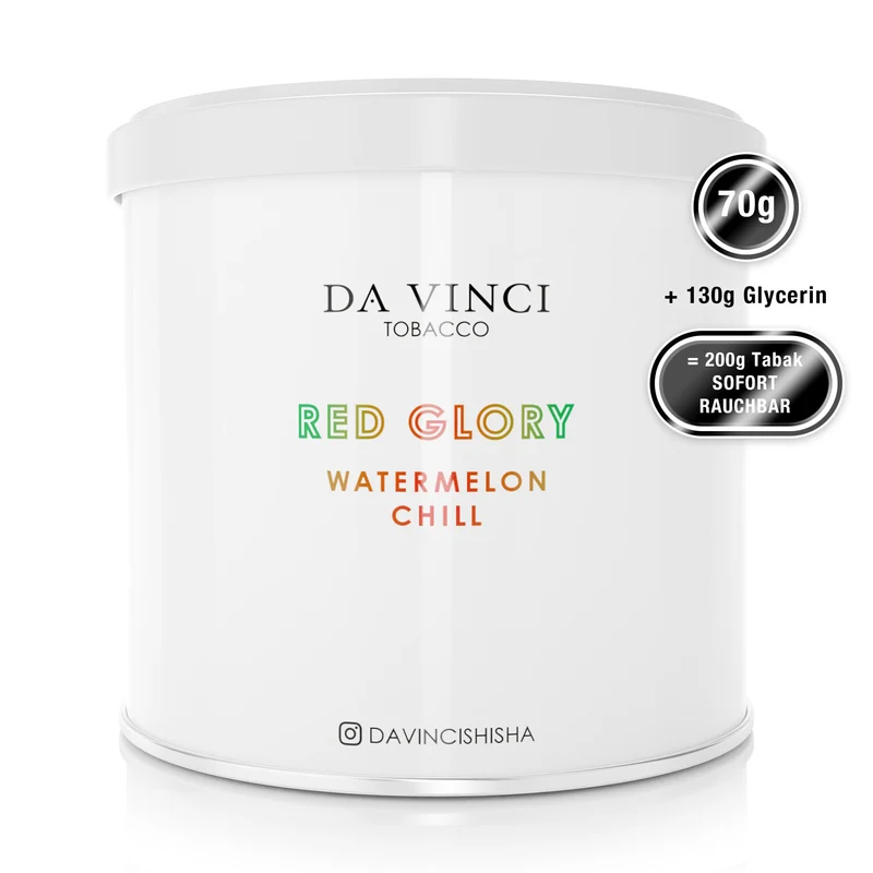 DA VINCI – RED GLORY 70g Tabak