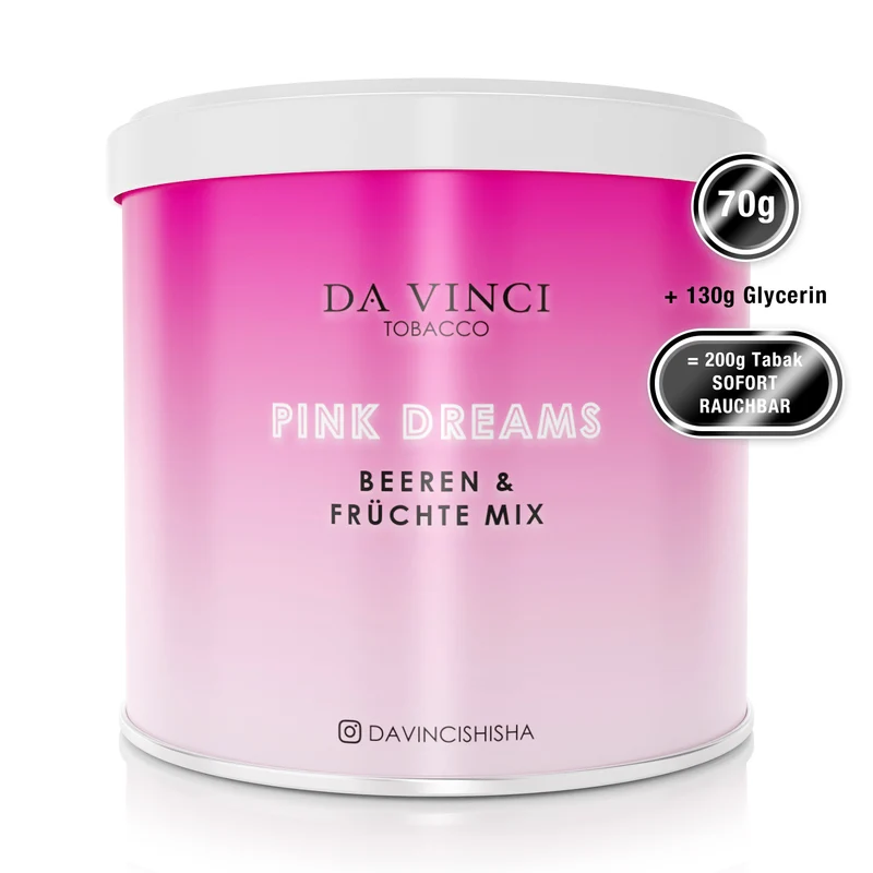 DA VINCI – PINK DREAMS 70g Tabak